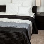 Melissa taft ágytakaró - ezüst