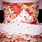 3 részes szatén ágyneműgarnitúra Bloom ősz